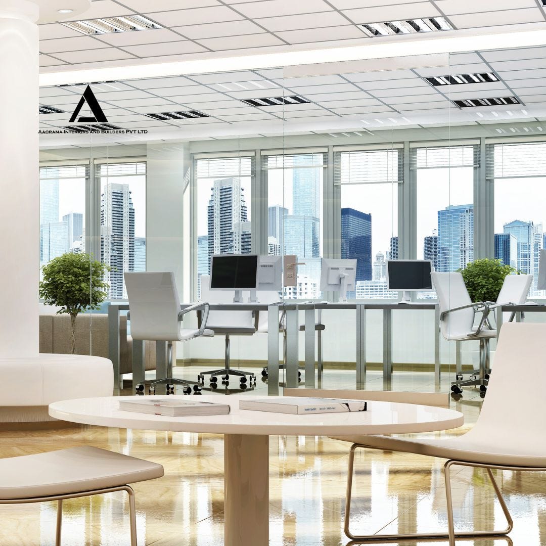 What are the latest trends in office interior design in Hyderabad? by