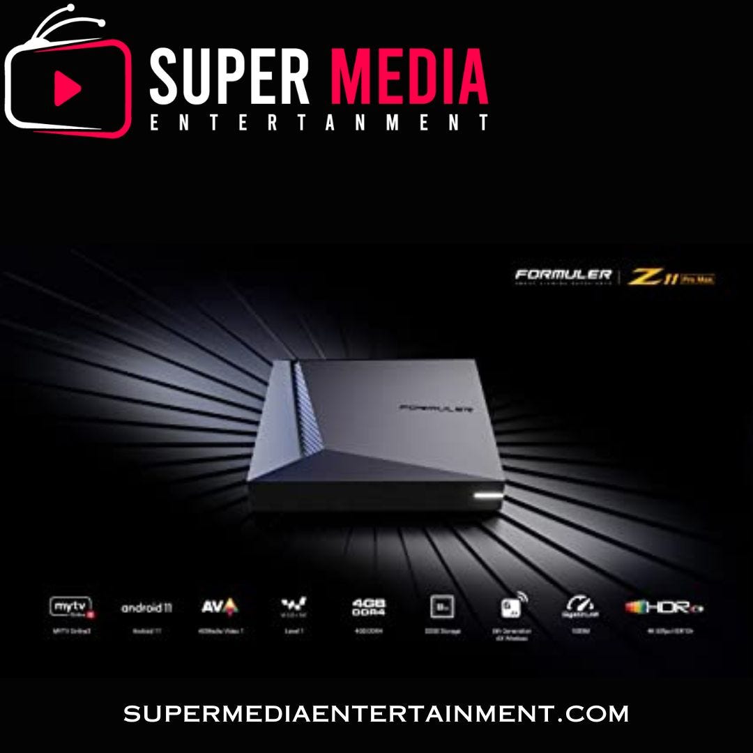 Iptv streaming services super media entertainment by super media