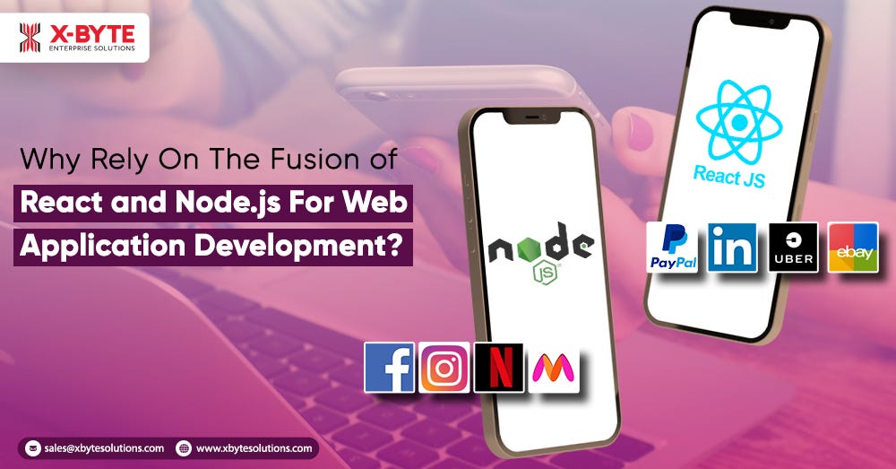 Advantages Of Fusioning React and Nodejs For Web Application Development