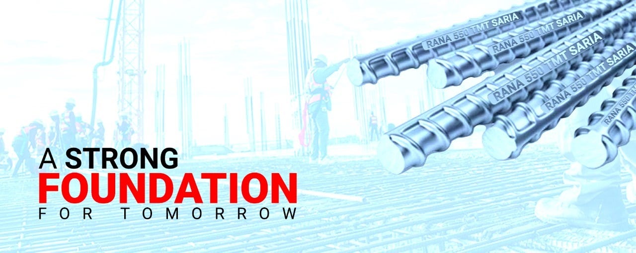 TMT Steel Bars Manufacturers in India Rana TMT Medium