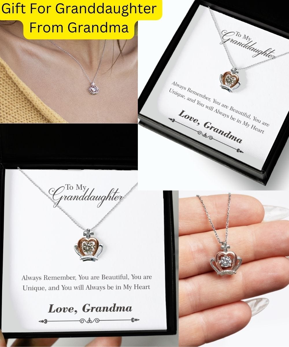 Gift For Granddaughter From Grandpa — Necklace Jewelry | by ...