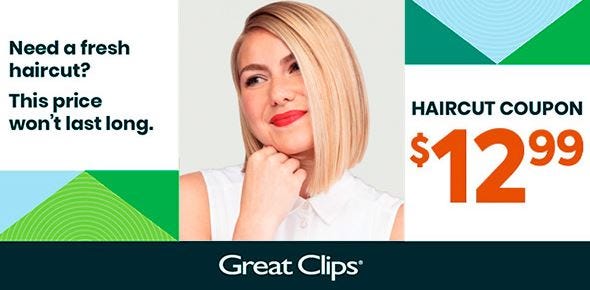 Great Clips Coupons $8.99 — Latest Haircut Printable code — 2024 | by ...