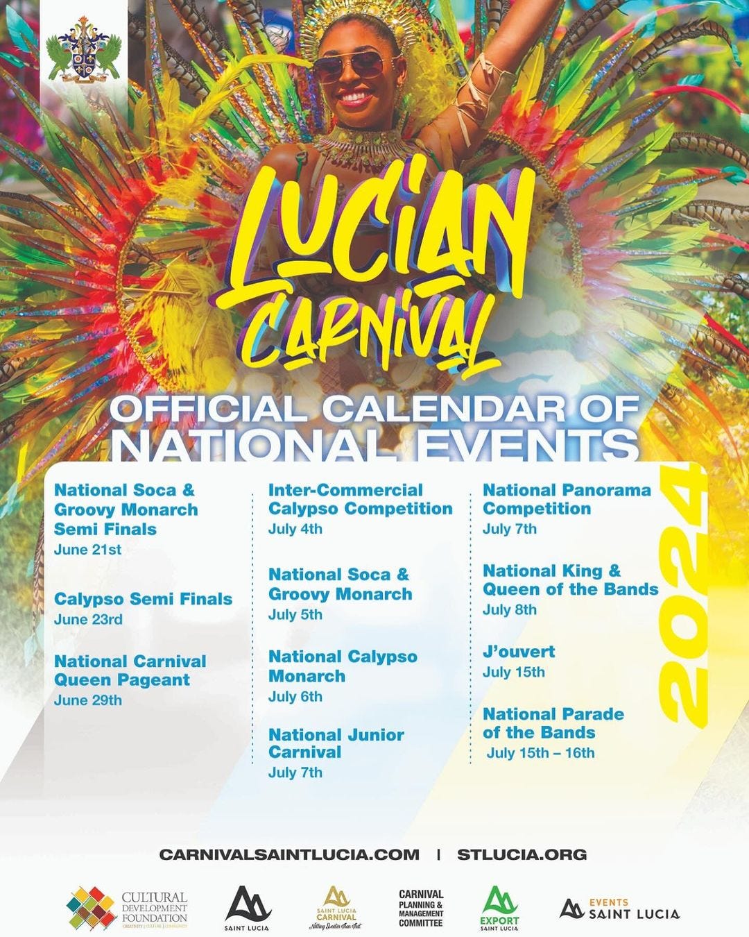 Discover the Iconic Bum Bum Wall of St. Lucia Carnival by Carnival