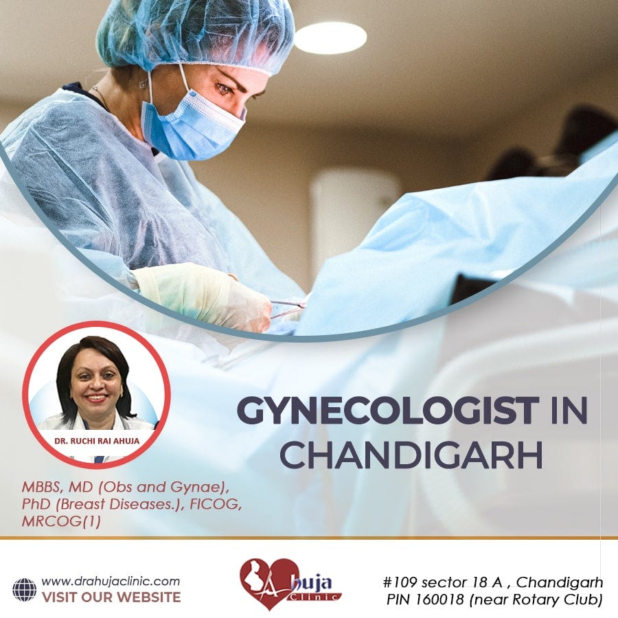 Best Gynecologist in Chandigarh Dr Ahuja Clinic Medium