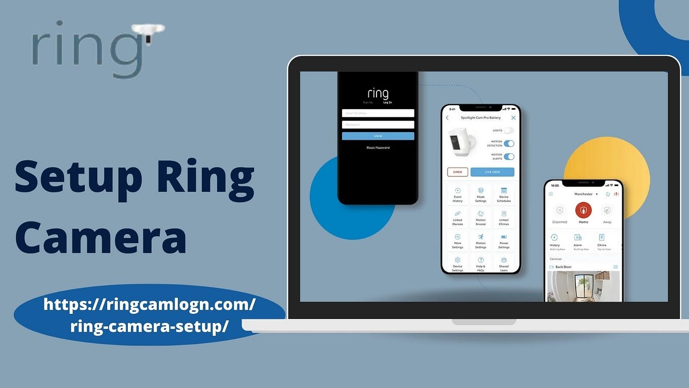 Setup Ring Camera: Connecting Your Ring Camera to Wi-Fi : +1 512 961 ...