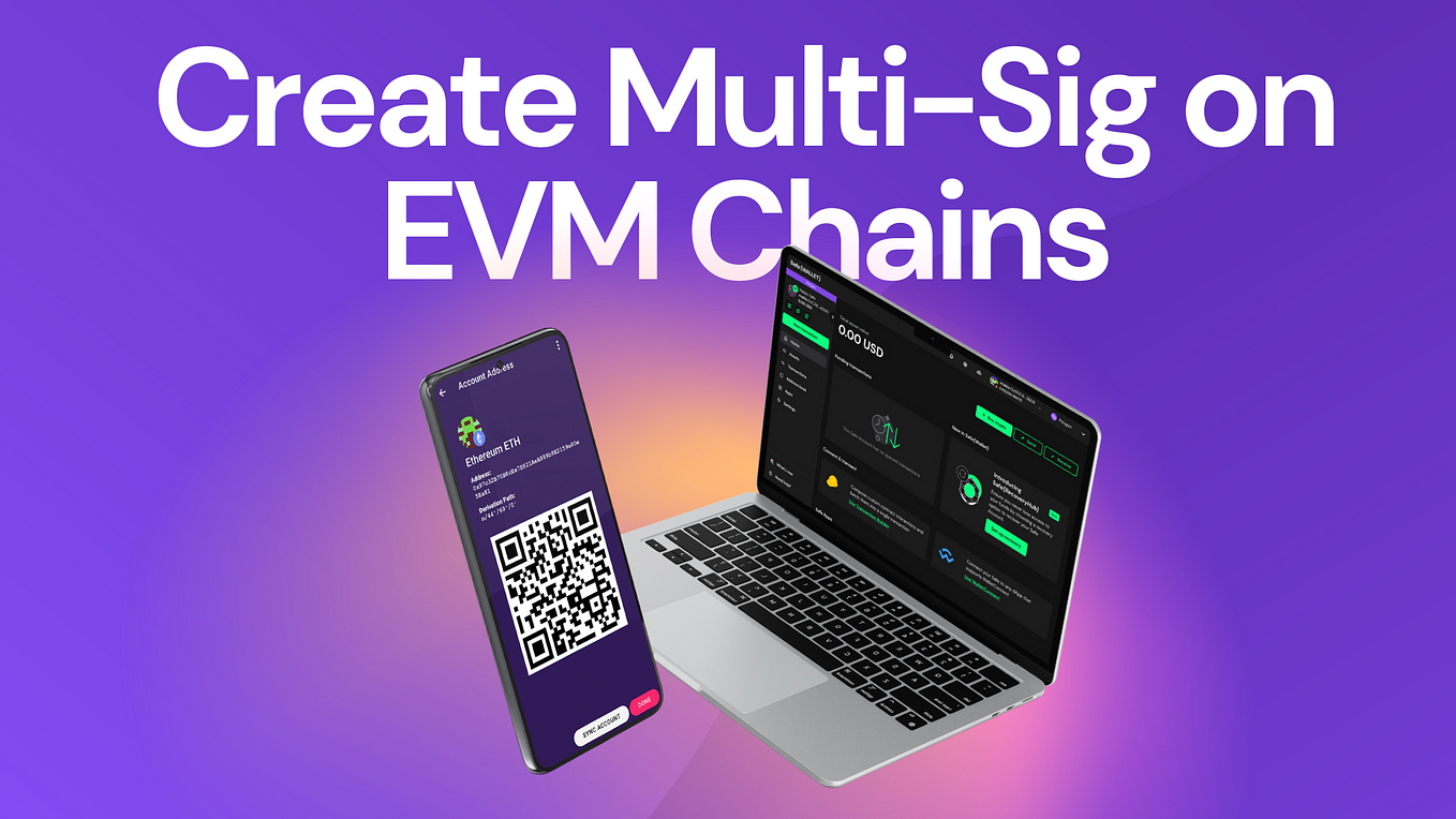 Cold Wallet with Multi-sig functionality on EVM Chains — the combination of AirGap and Safe Wallet
