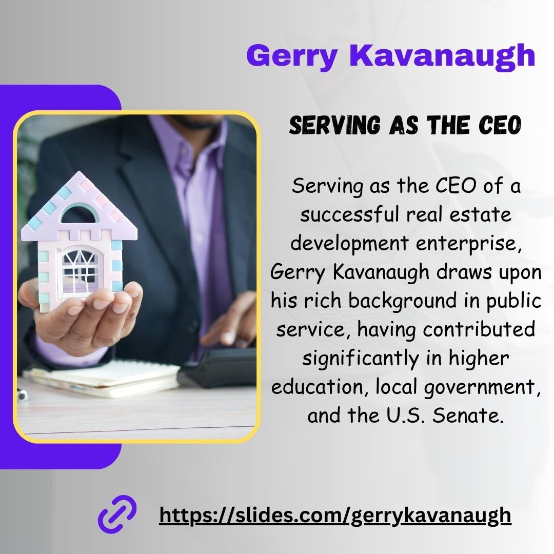 Gerry Kavanaugh Head of CMK Development Partners Medium