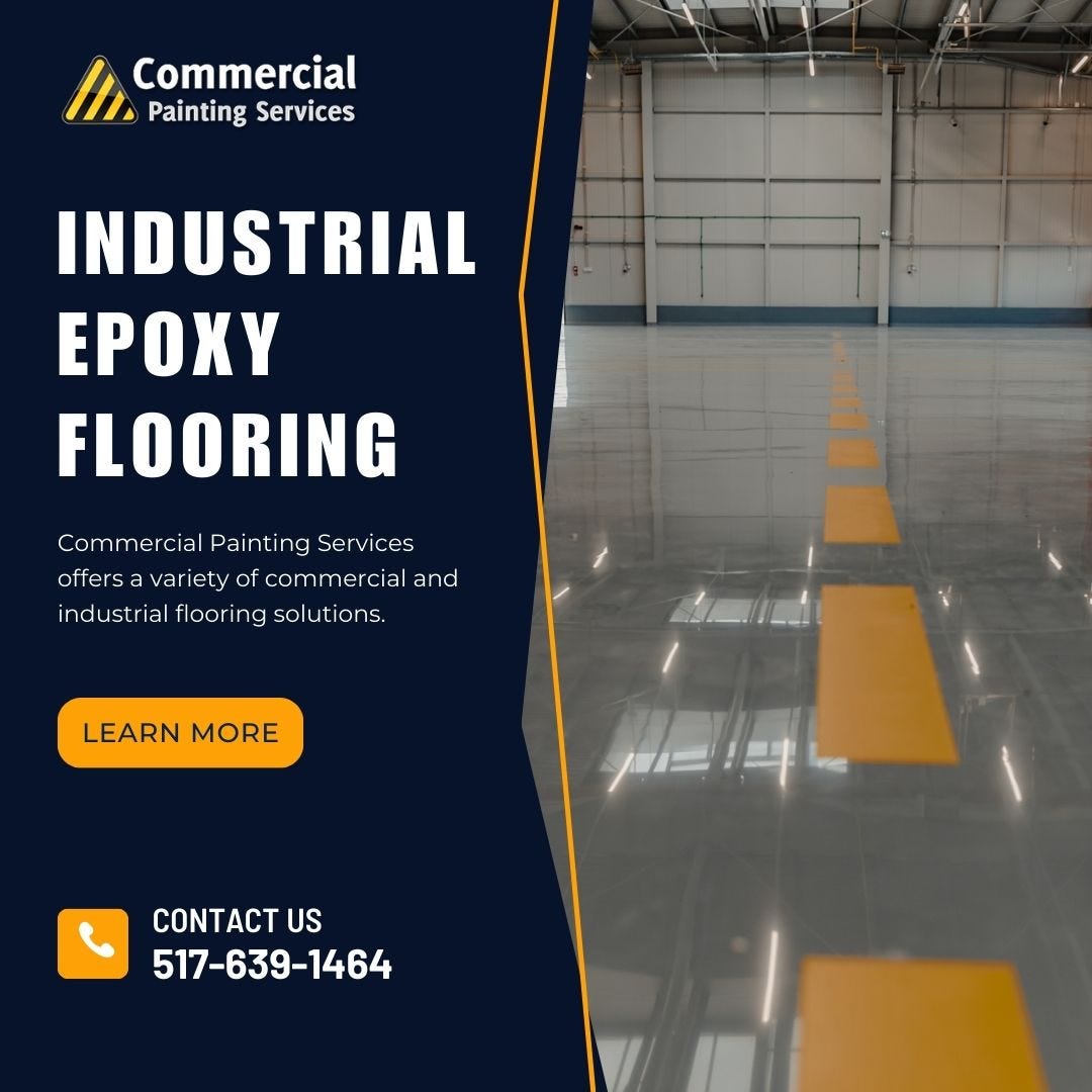 INDUSTRIAL EPOXY FLOORING DETROIT, MI Extreme Painting Medium