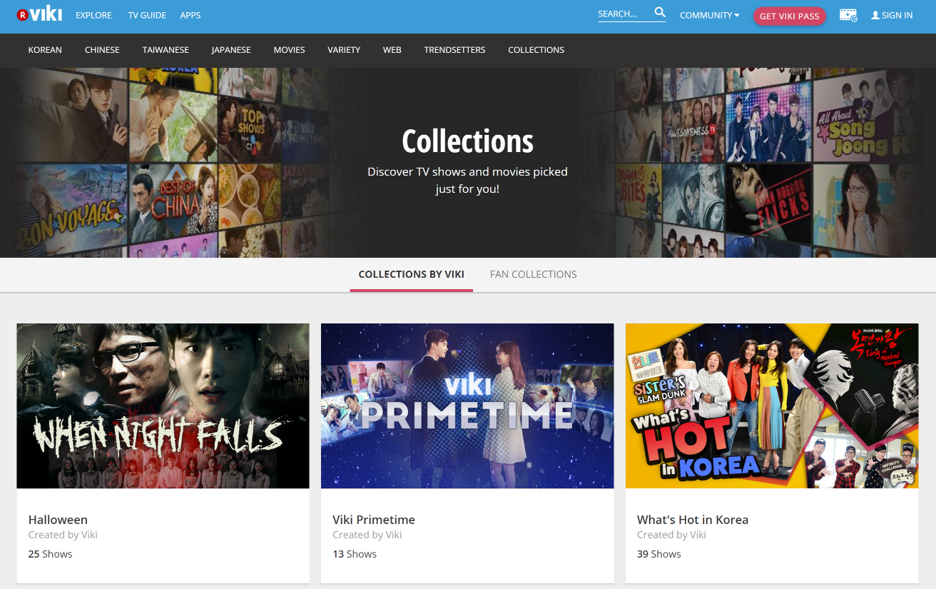 A brand new look for Viki collections | by Lizzie Zhang | Viki Blog
