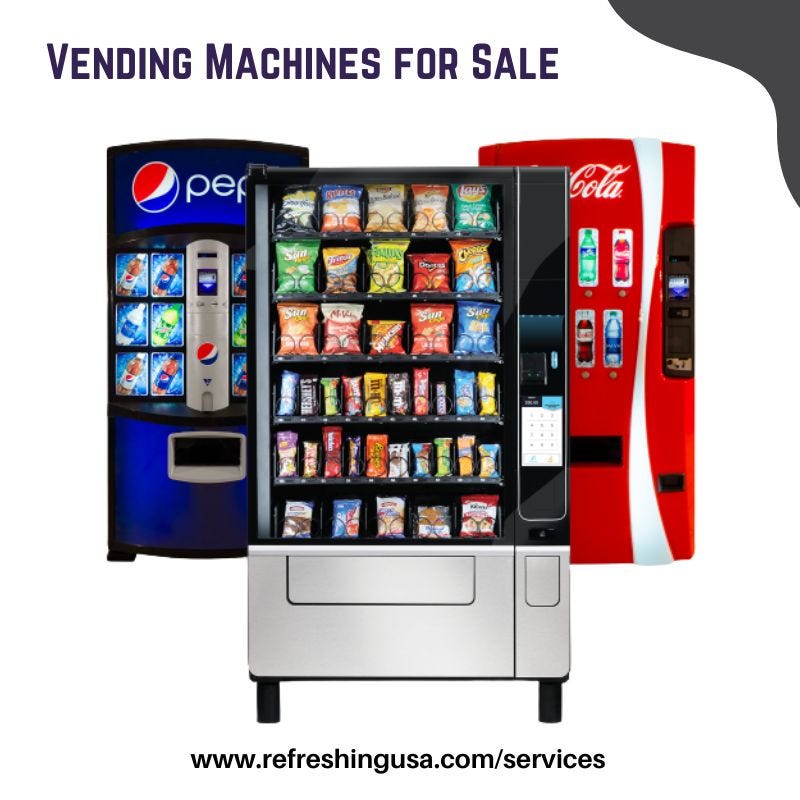 Soda Vending Machine | Vending Machines For Sale - Refreshingusa - Medium