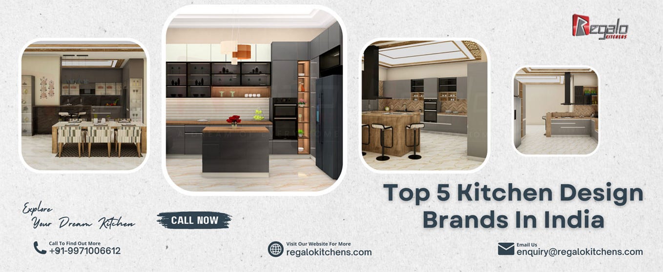 Top 10 Best Modular Kitchen Brands In India by Regalo Kitchens Medium