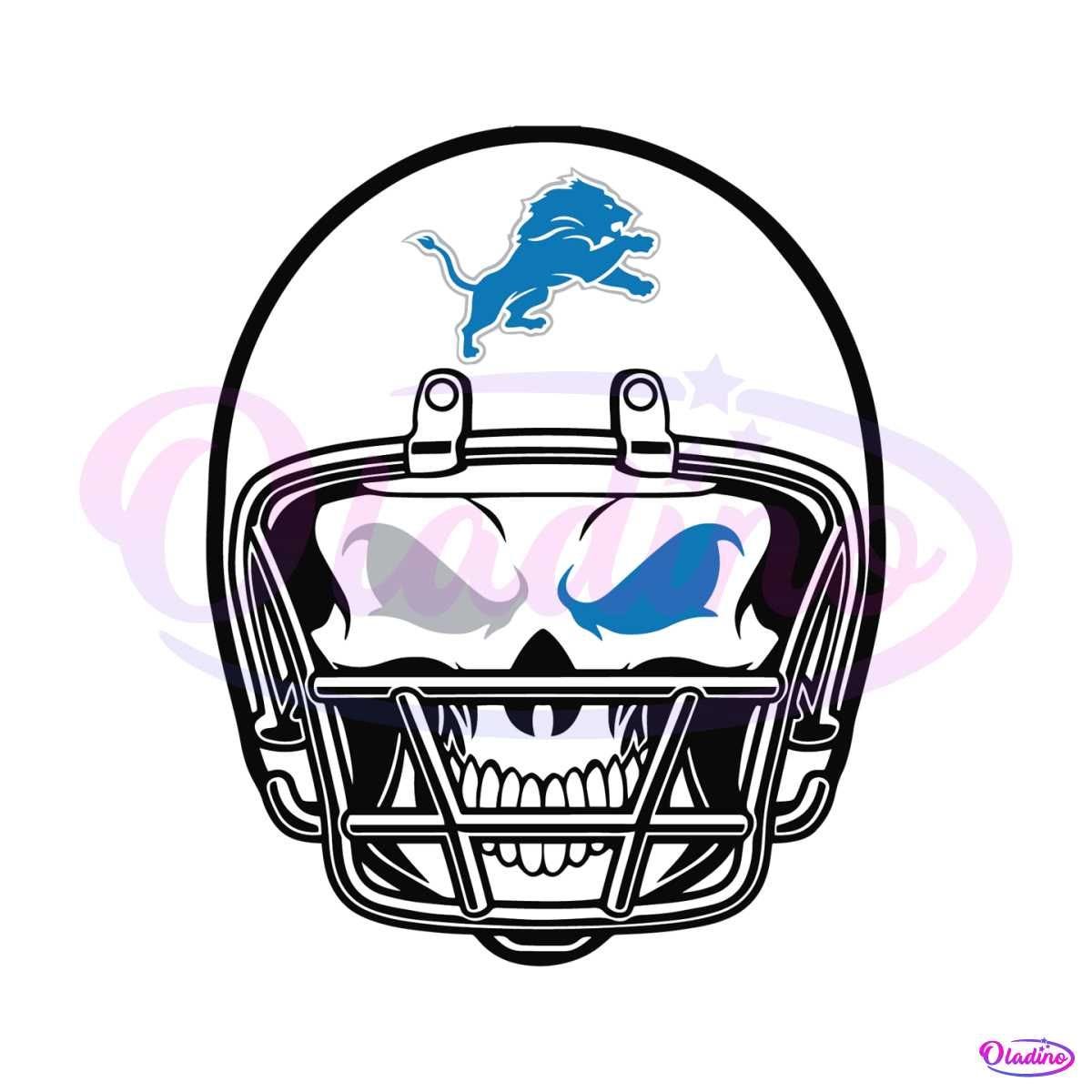 Detroit Lions NFL Ball Logo SVG - Lisa Delgado - Medium