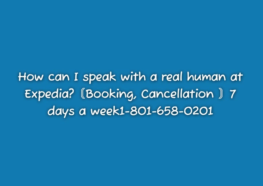 How can I speak with a real person at Expedia?〘Booking, Cancellation