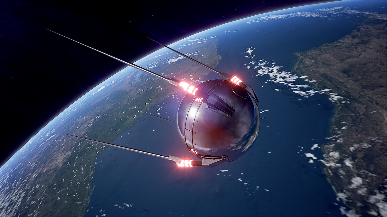 Sputnik Satellite NFT: Launch
