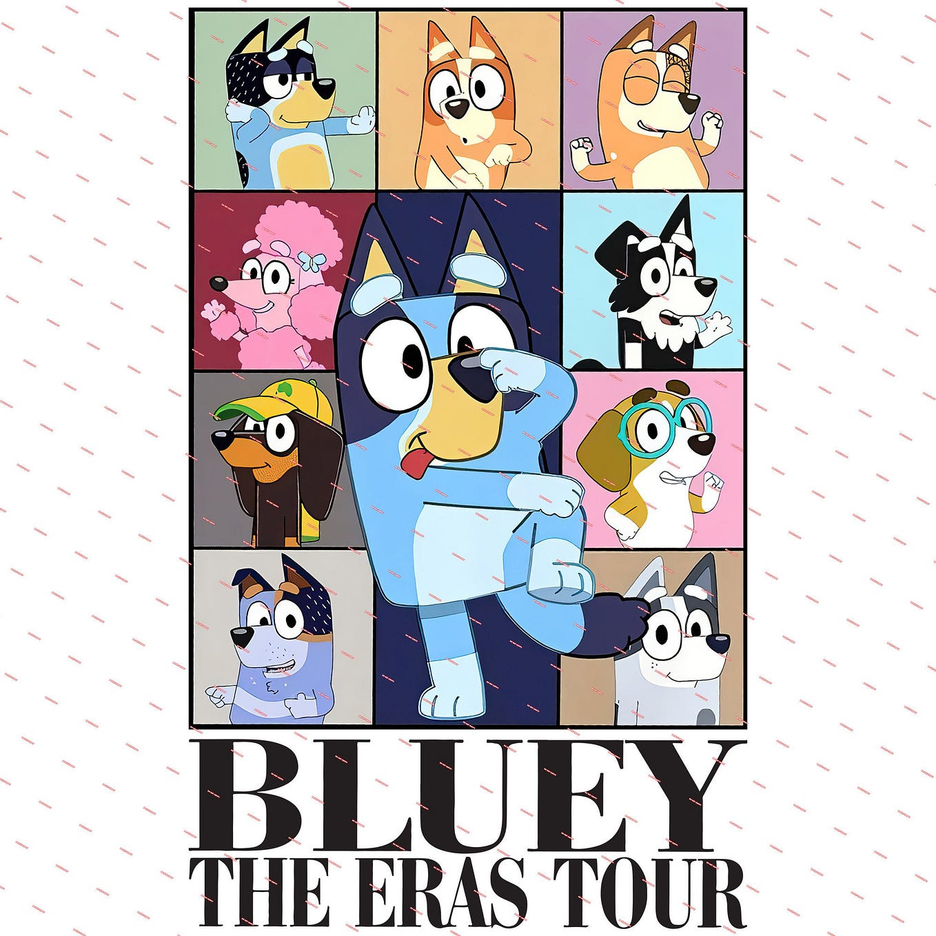 Bluey Rad Dad Png, Bluey Dad Png, Bluey Father’S Day Gift Birthday Gift ...