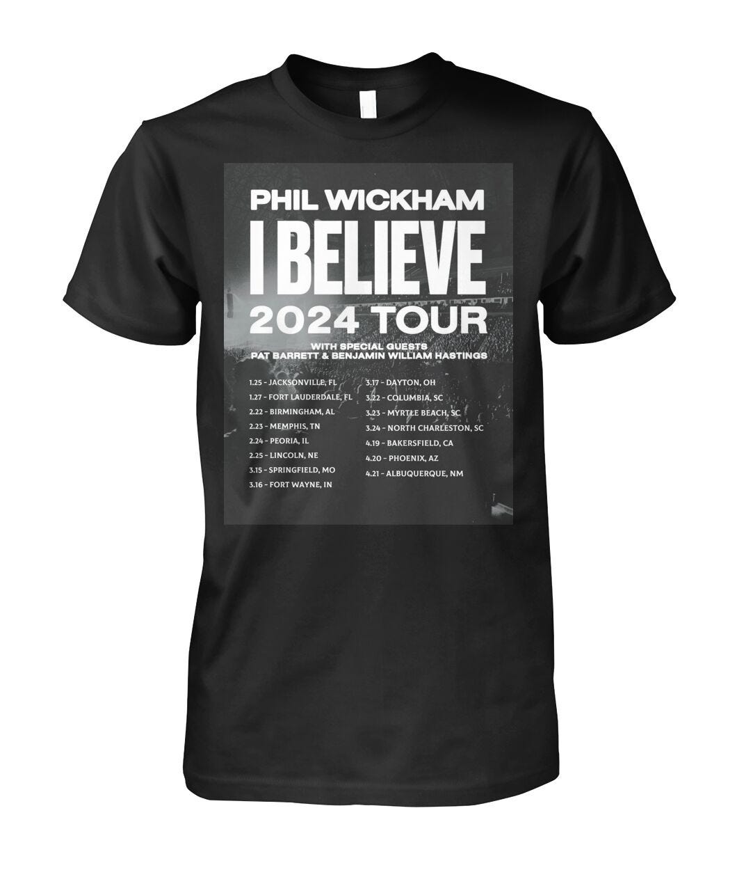 Brandon Lake Tear Off Roof Tour 2024 Shirt Medium