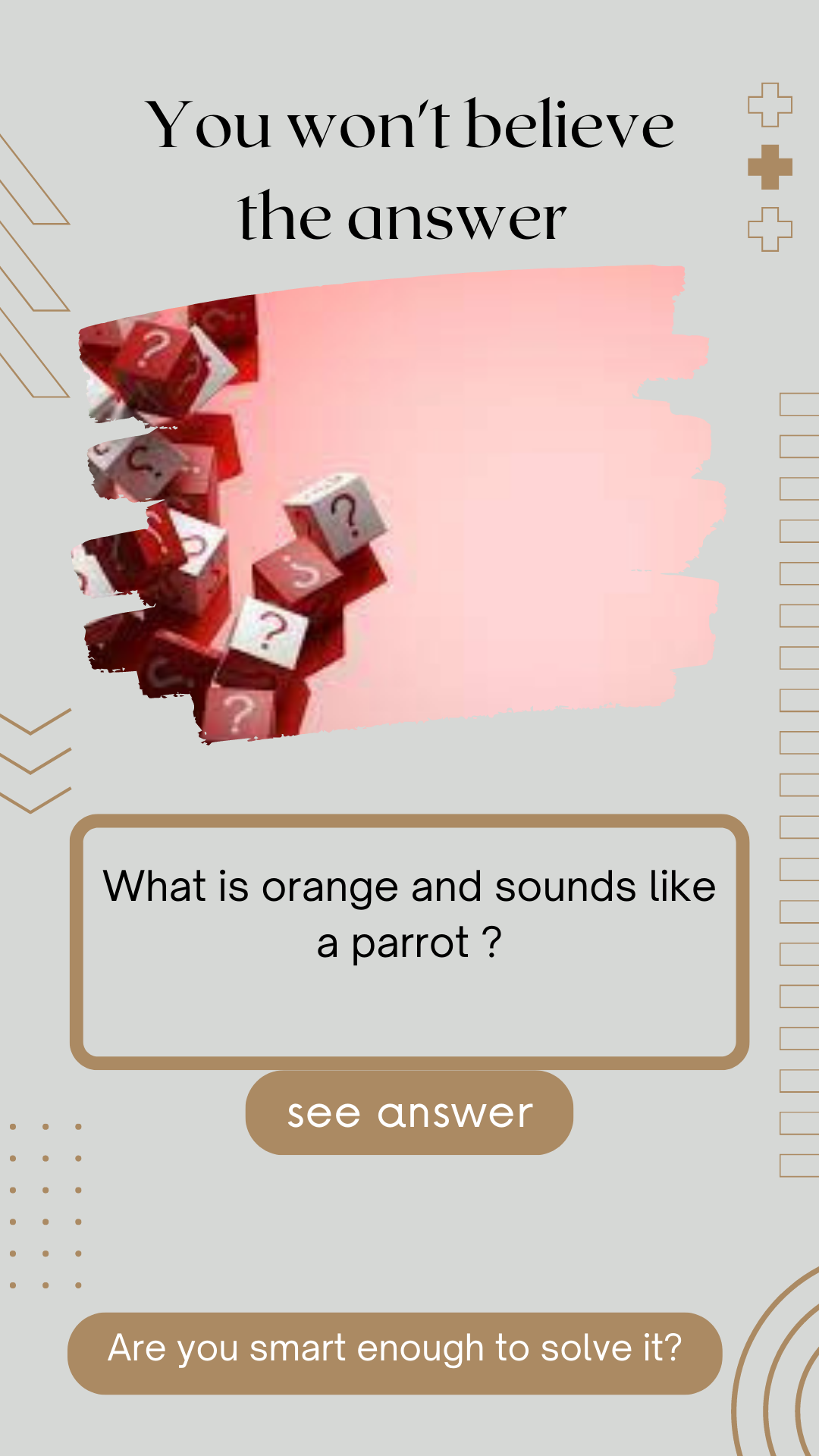 Are You Smart Enough To Solve This Riddle Victor Alex Medium Are you smart enough to solve this riddle victor alex medium