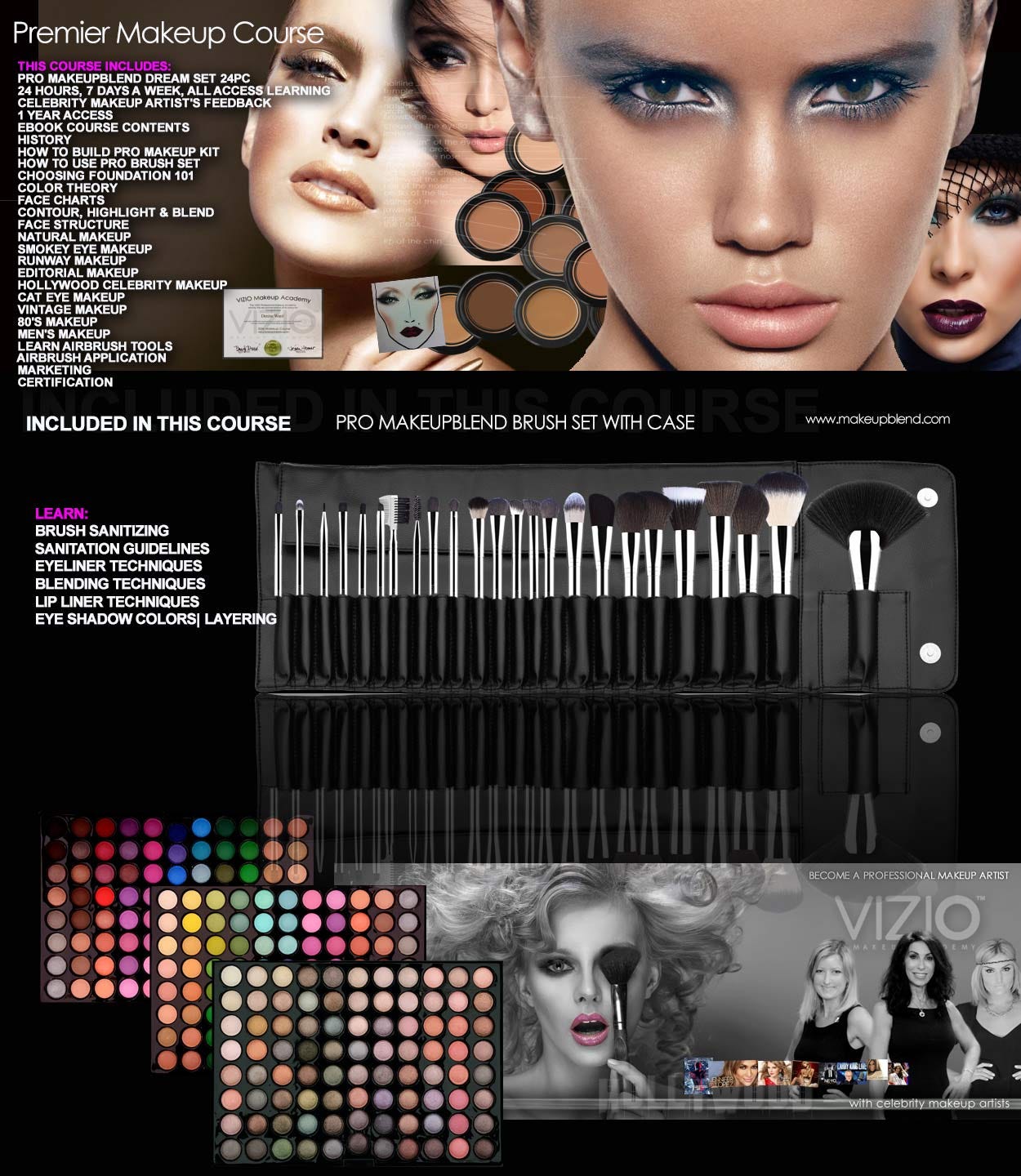 Certified Advanced Makeup Artist Course