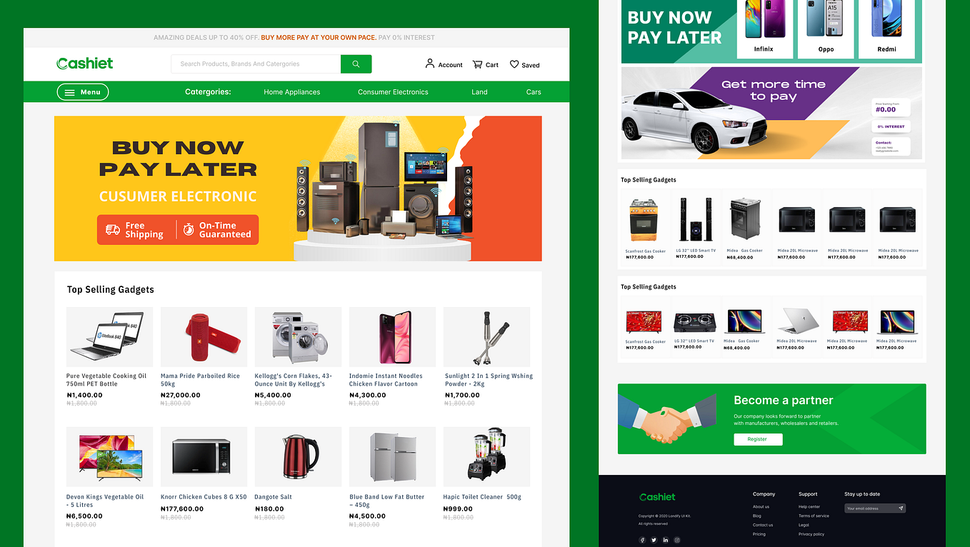 UX Case Study A Web App that Enables Retail Shops to Achieve Sameday