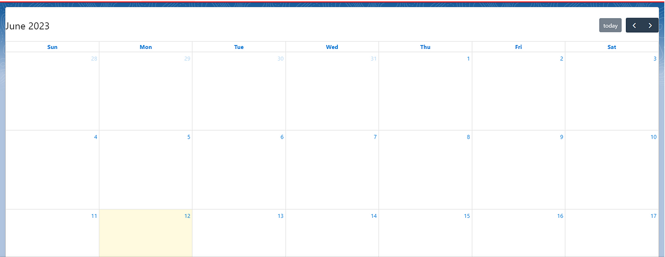 Create a custom calendar in LWC — Part 2 (Styling the calendar) by