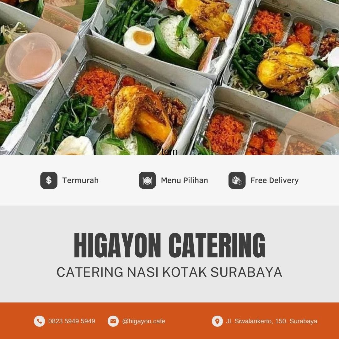 Catering Surabaya TERMURAH!!! higayon catering Medium