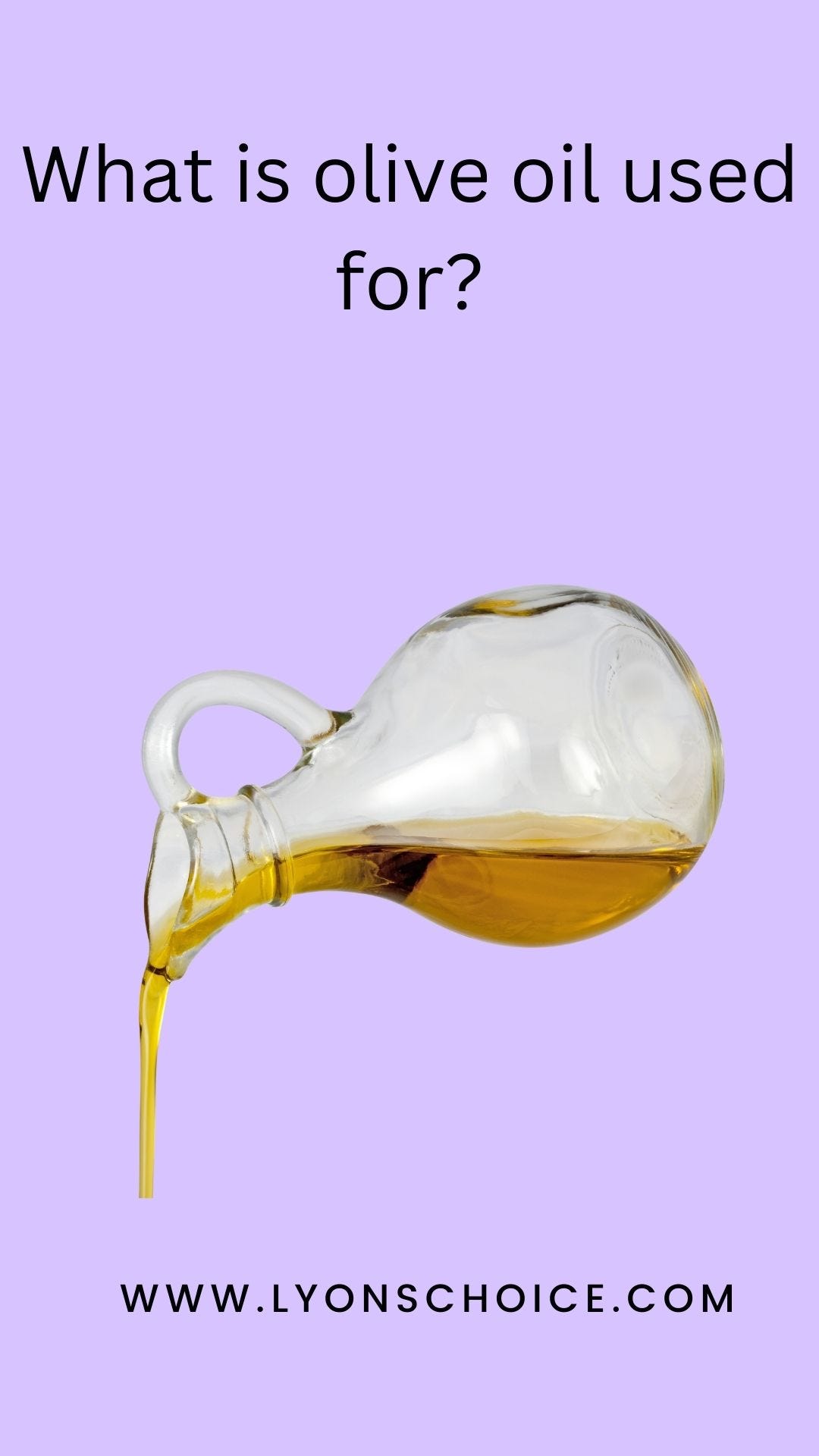 Does olive oil help to remove black patches? by Lyons choice Jun