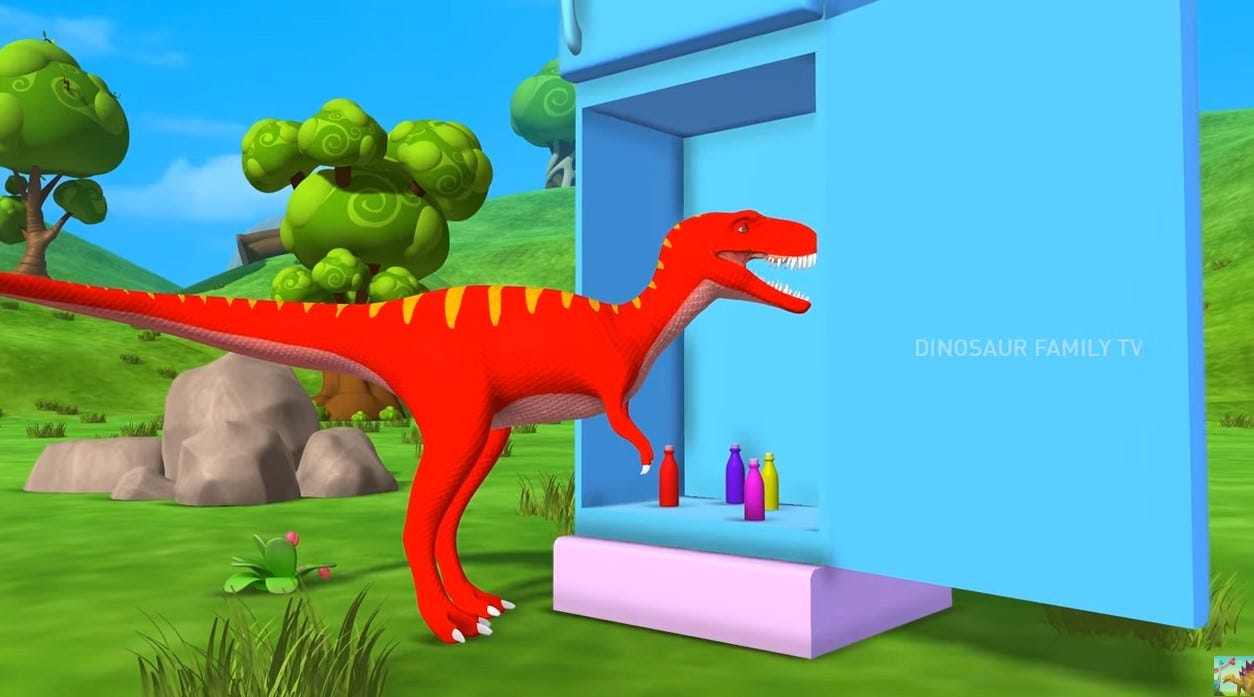Dinosaurs Fruit Feast Funny Dinosaurs Comedy Cartoons 2024 Toon