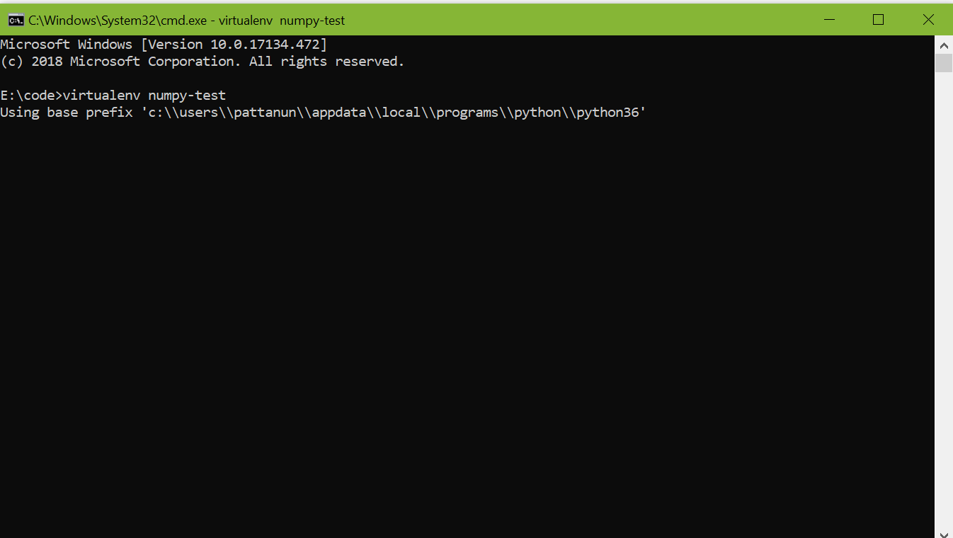 Command prompt admin. Virtualenv Python 3. Установить virtualenv через терминал Windows.