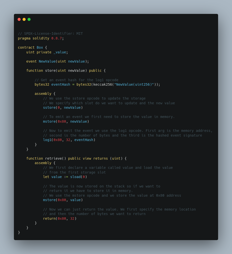 How to use Yul Verbatim with Solidity | by David Kulman | Coinmonks ...