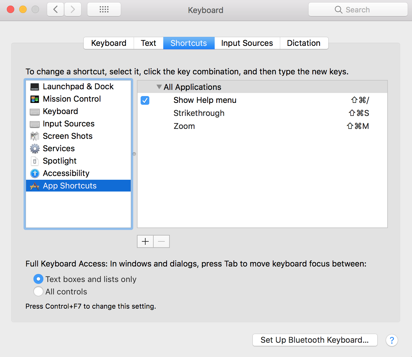 Strikethrough Shortcut Key for Multiple Apps on macOS | by Shaoliang Jia |  Mac O'Clock | Medium