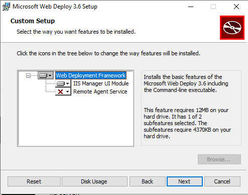 Web Deploy Options Not Showing In IIS Manager?