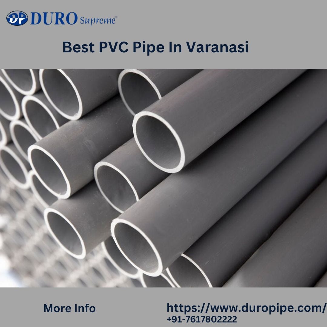 PVC Pipe Manufacturer In Varanasi DuroPipe Duropipe Medium