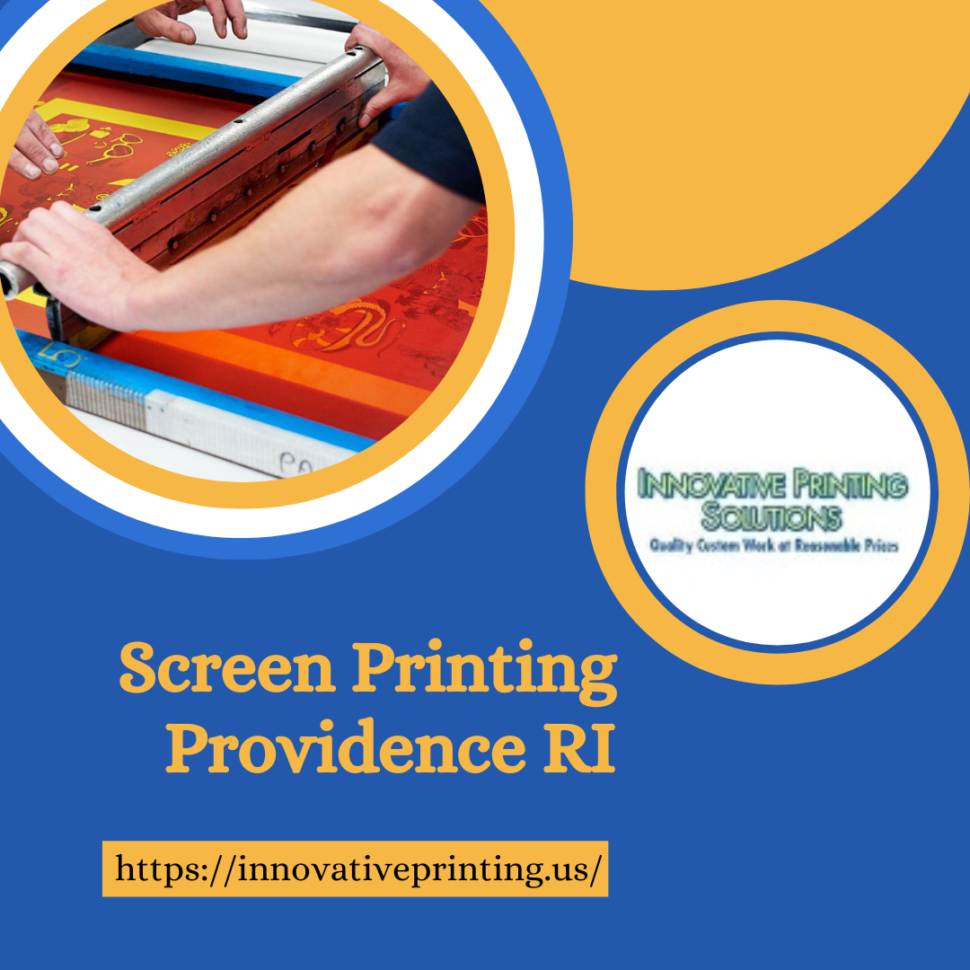 Custom Screen Printing Services in RI, CT, and MA Innovative Printing