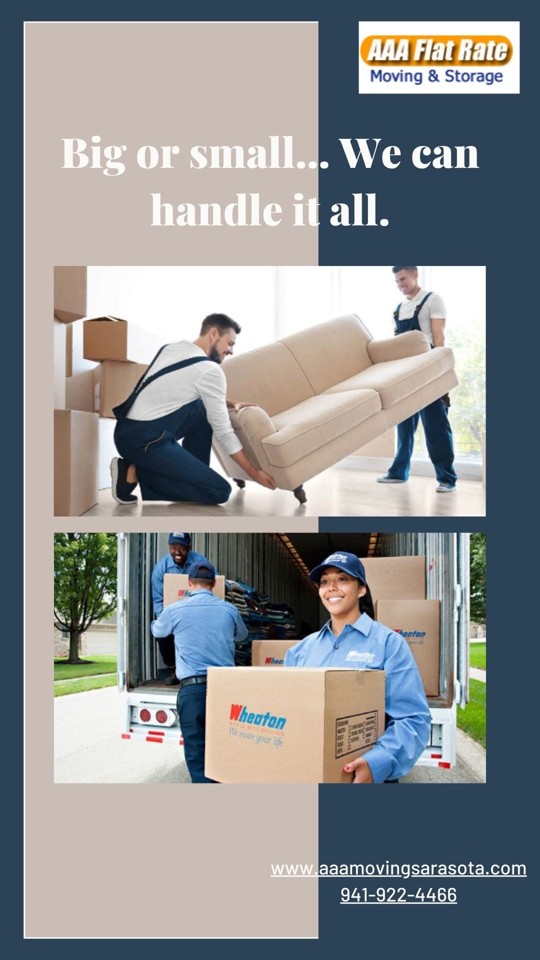 Get office relocation services in Sarasota at an affordable price - AAA 