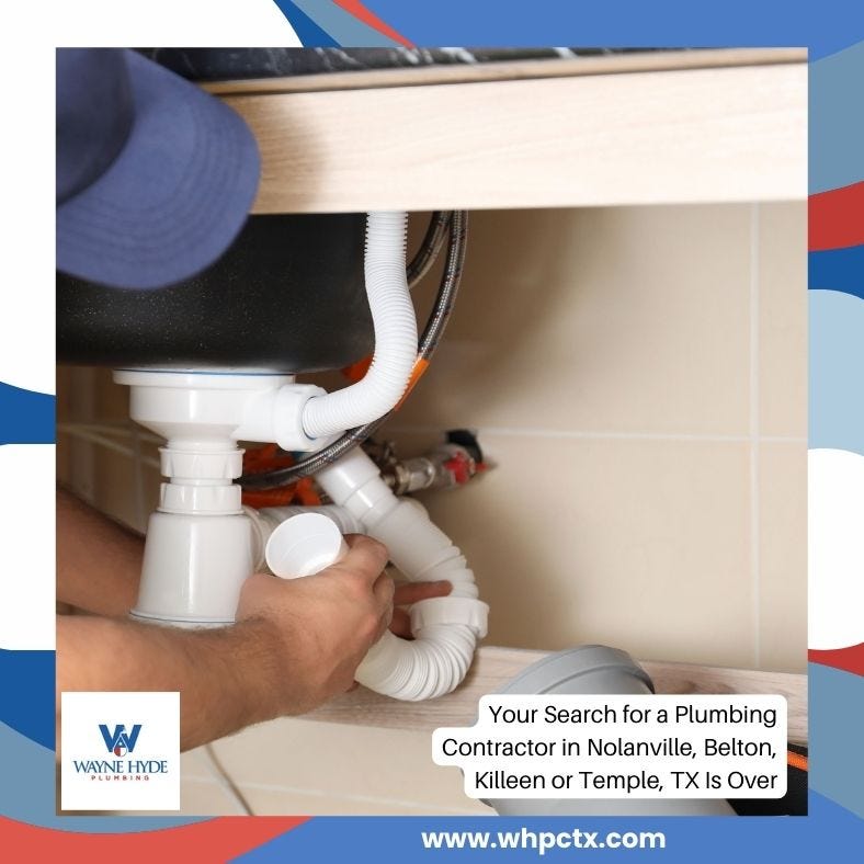 Drain Service — Nolanville, TX. Water Heater Installation — Why You