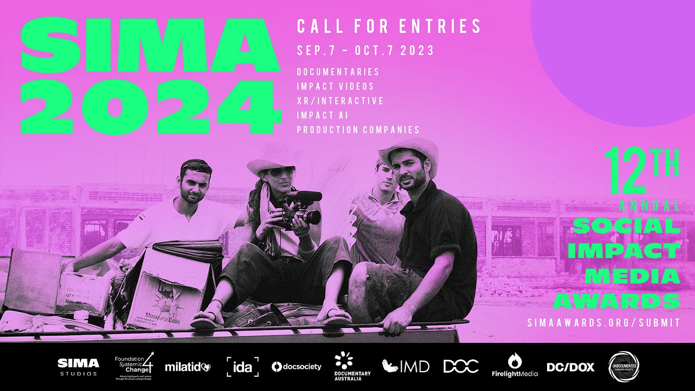 SIMA 2024 OPEN CALL FOR FILMS + IMPACT MEDIA