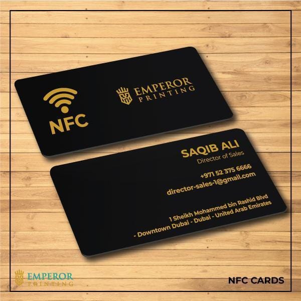 Business Card Printing Downtown Dubai  