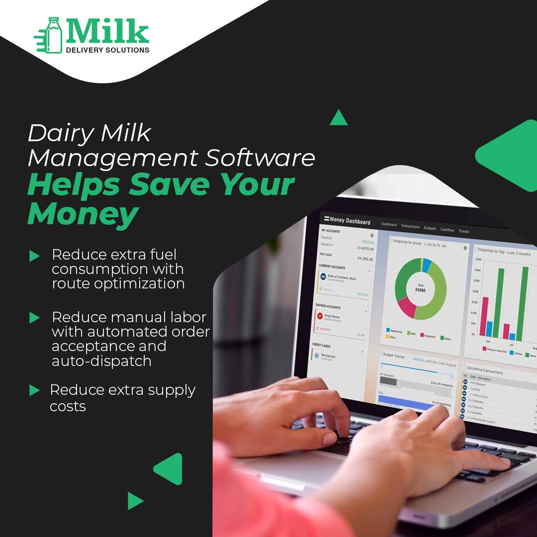 Milk Management System Ensuring Dairy Excellence Milk Delivery