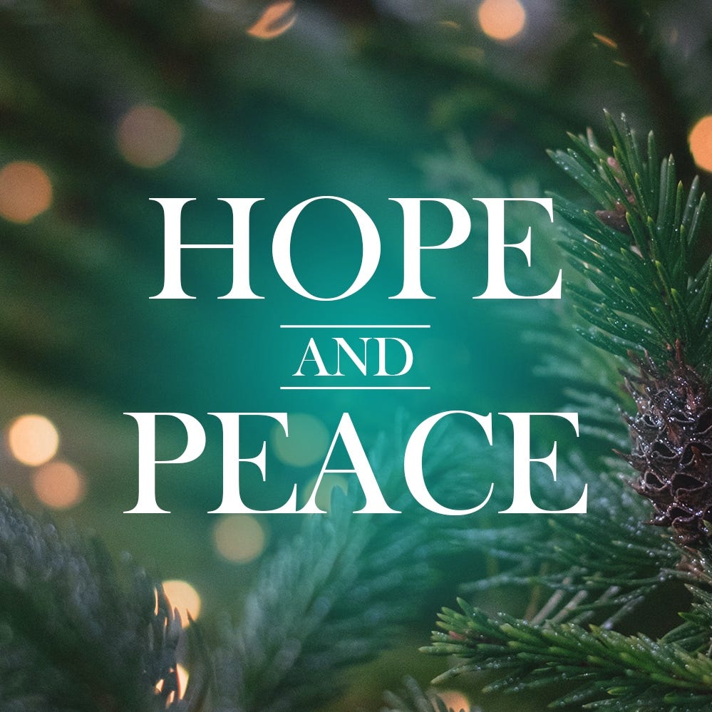 There is no “Magic Pill” to take to heal the world’s ills. But there is Hope and Peace.