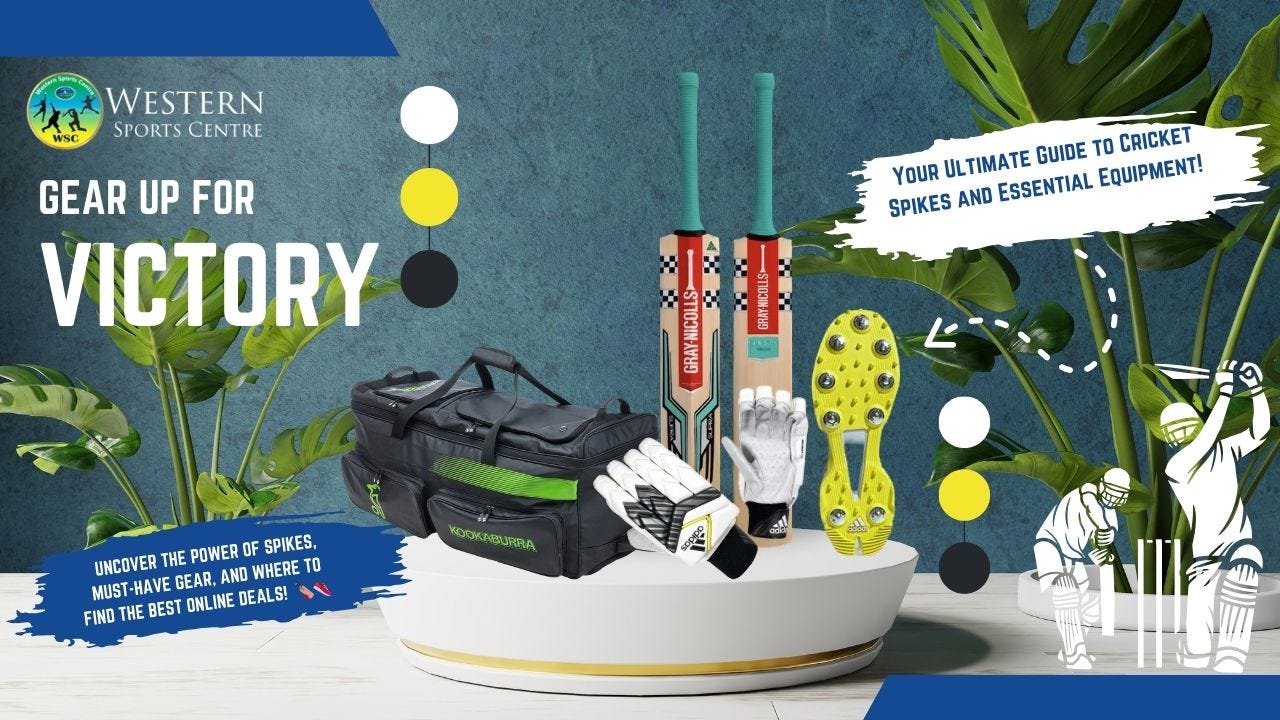 Mastering the Field A Guide to Cricket Spikes and Essential Gear Western Sports Centre Medium