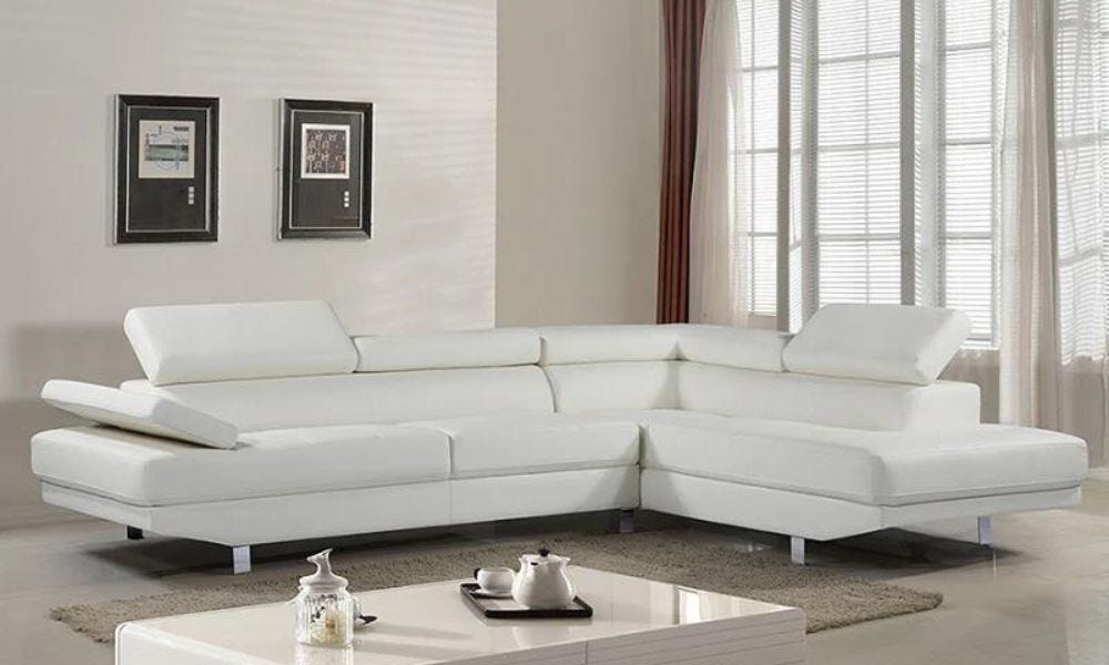 Guide to Choosing the Right White Leather Sofa by Furnberry