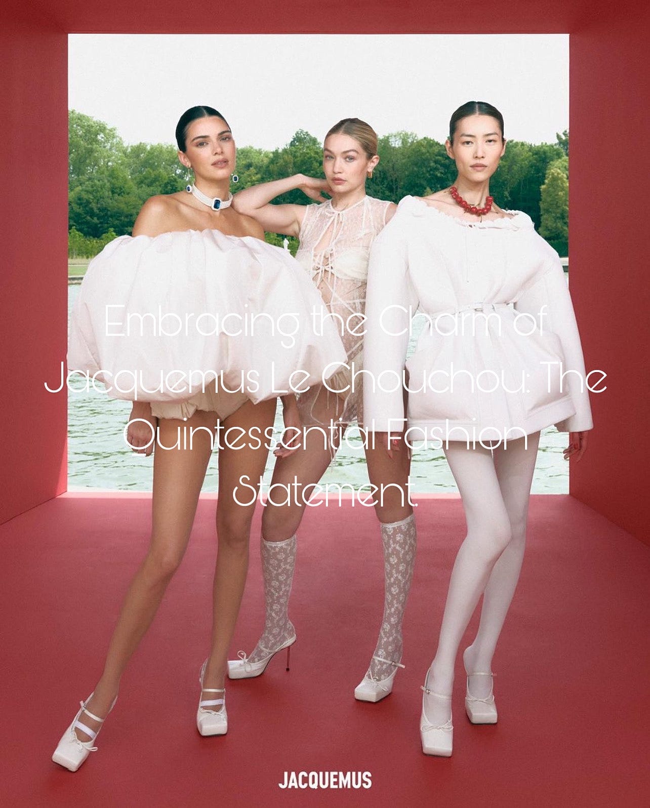 Embracing the Charm of Jacquemus Le Chouchou: The Quintessential Fashion  Statement. | by Alisiia Kovtun | Medium