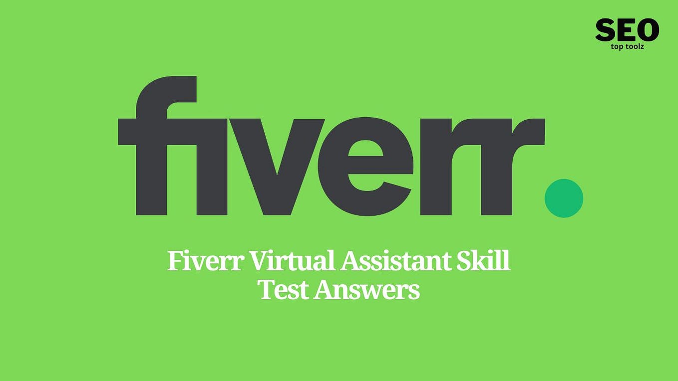 Fiverr WordPress 5.1 Test Answers 2023 Updated | By Seotoptoolz | Medium