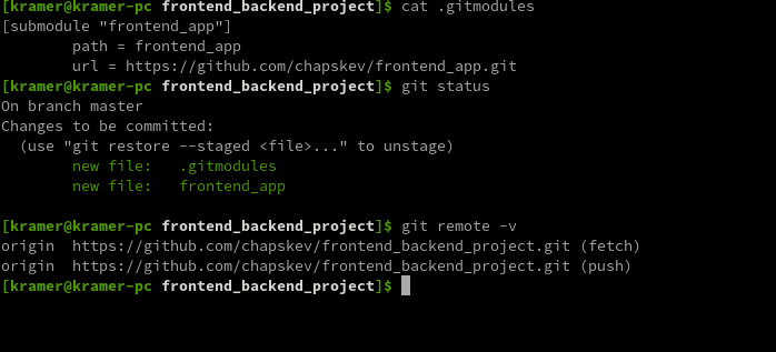 Best Git Project management for Fronted and Backend Teams.