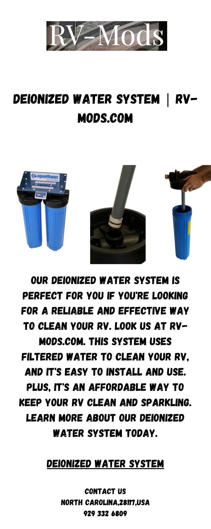 How Does the Resin System Work in a Deionized Water System? by Spot