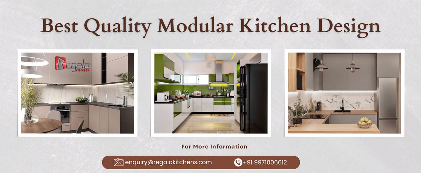 Premium And Unique Modular Kitchen Design | by Regalo Kitchens | Feb ...