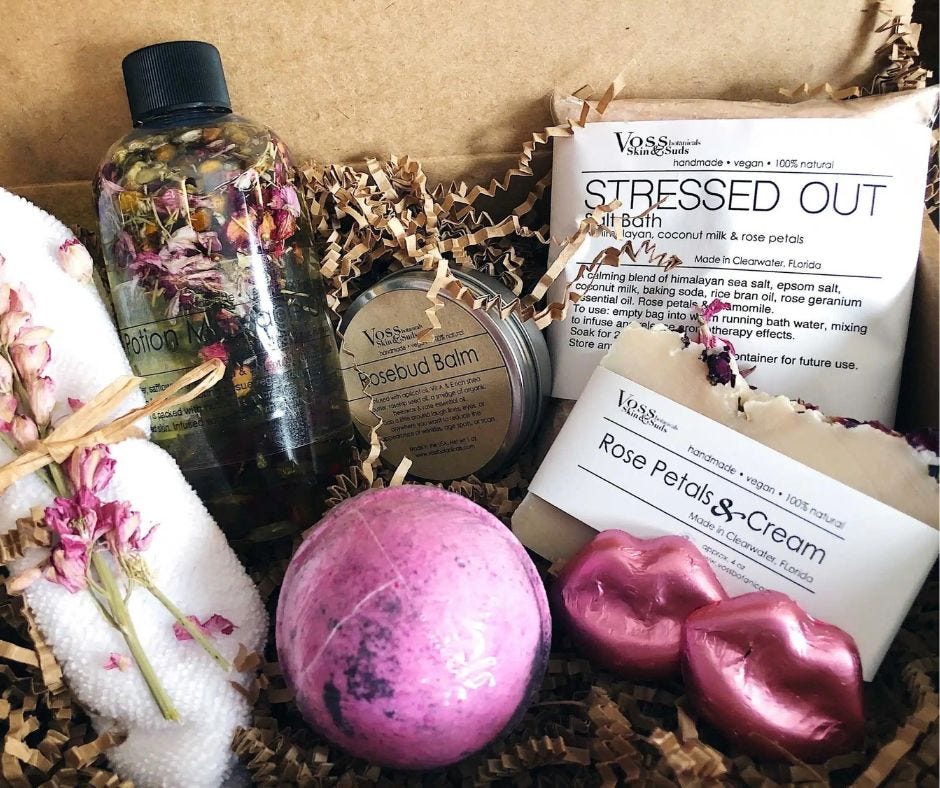 Couples Spa Bath kits and self-care products nourish Hair and Skin ...
