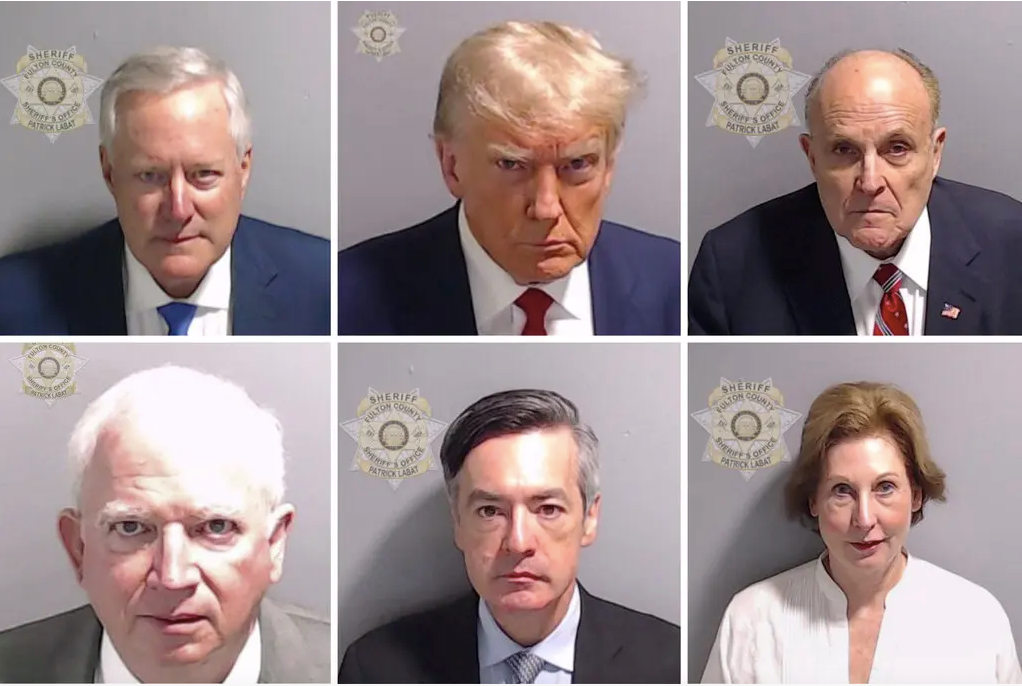 Trump, his alleged co-conspirators, and our fascination with Mugshots