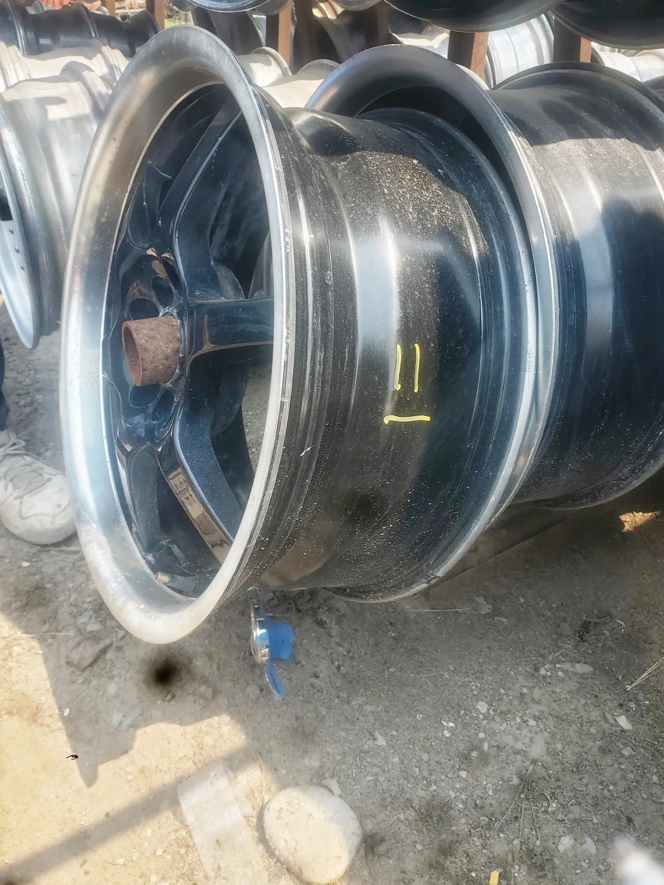 14x7 Chevy Nova Rally wheels. - Car Freak Classics - Medium