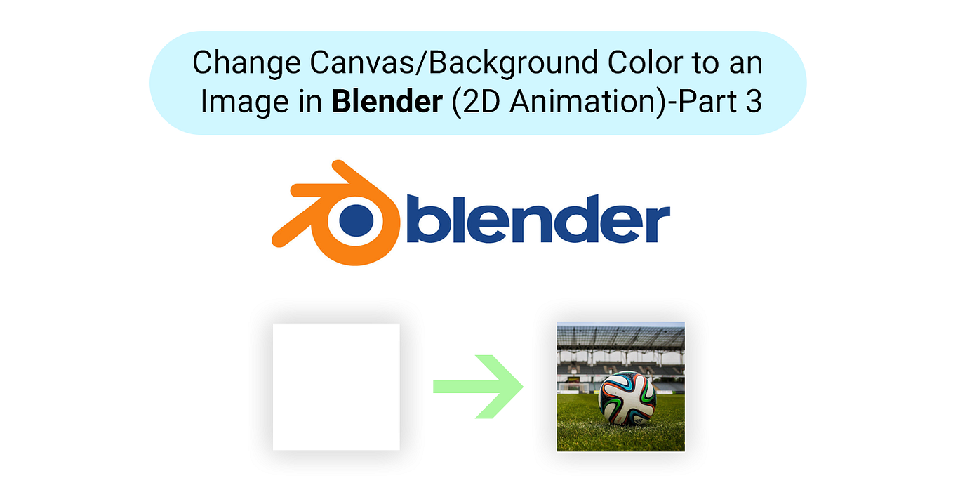 Change Color of Canvas/Background in Blender (2D Animation) Part 1